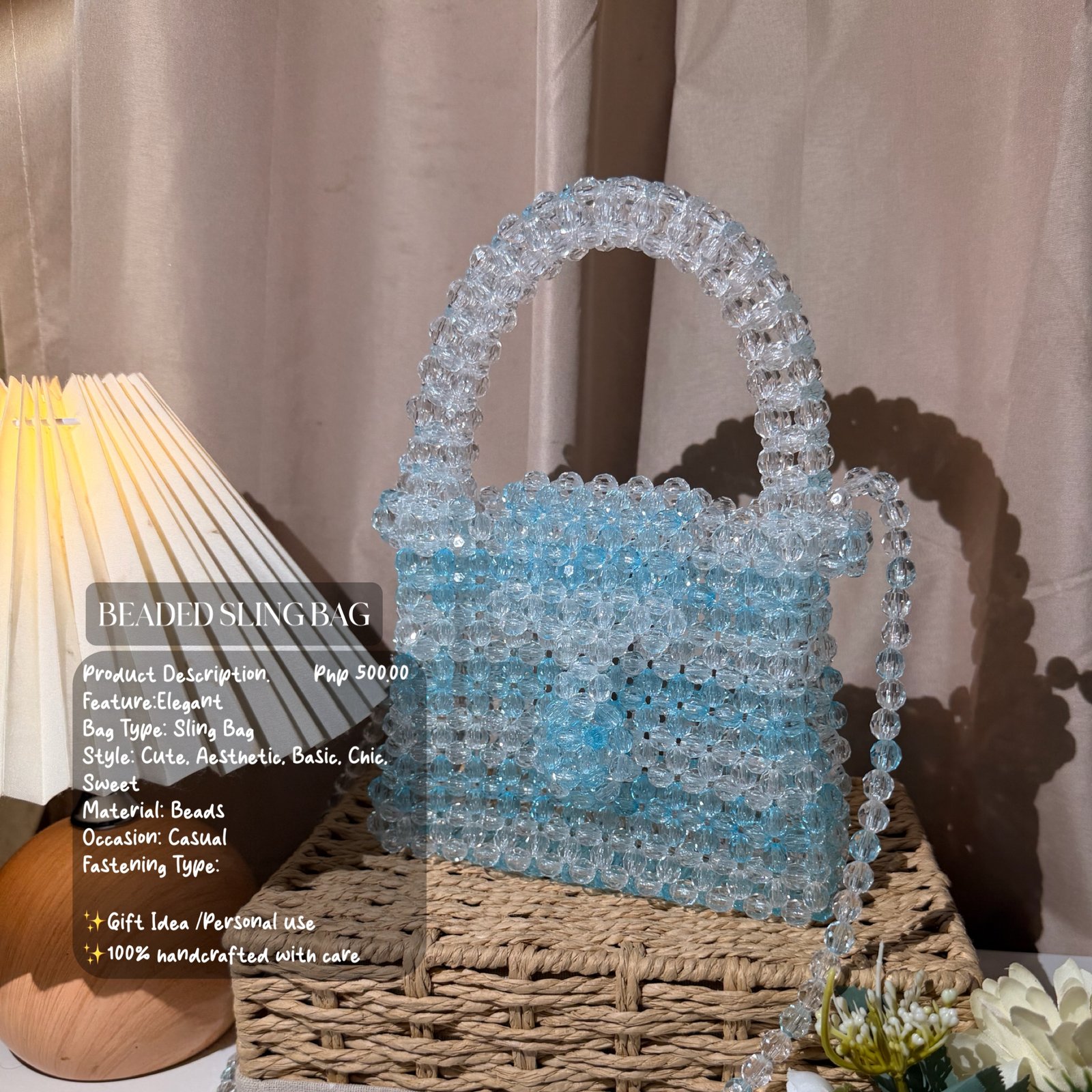 Beaded Sling Bag